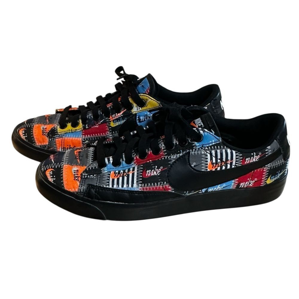 Nike Blazer Low Patchwork Multi Color Size 8.5